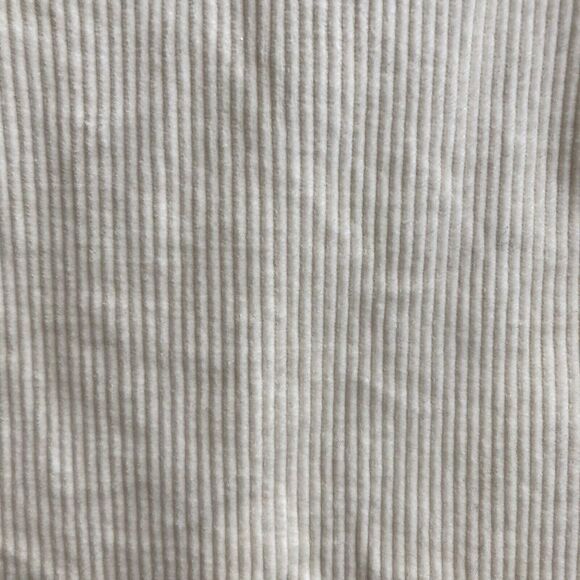 Arula Women's Ivory Corduroy Shacket Size 1X Colorblock Patchwork Boho Jacket - Picture 3 of 16